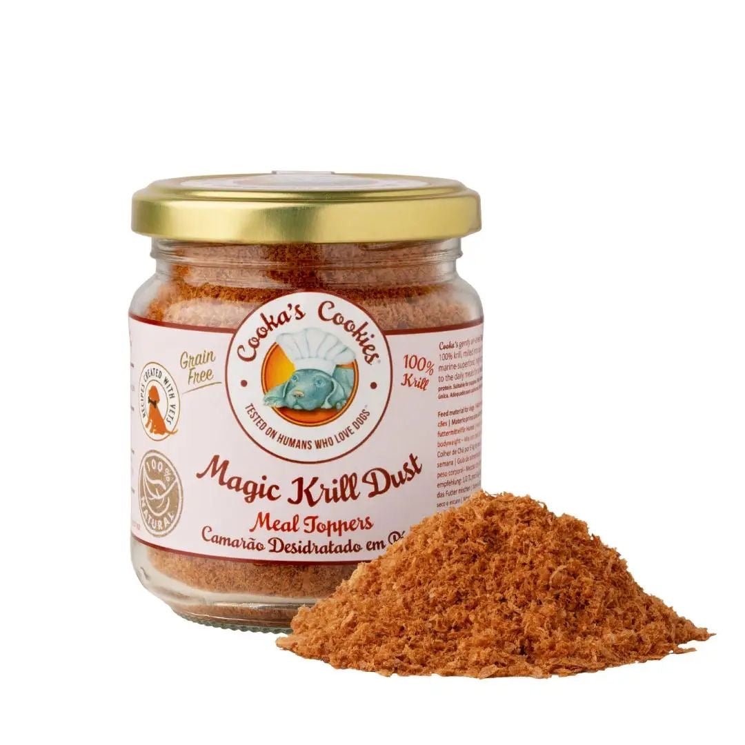 Cooka´s Cookies | Krill Dust - Magische maaltijdtopper - Golden Poms