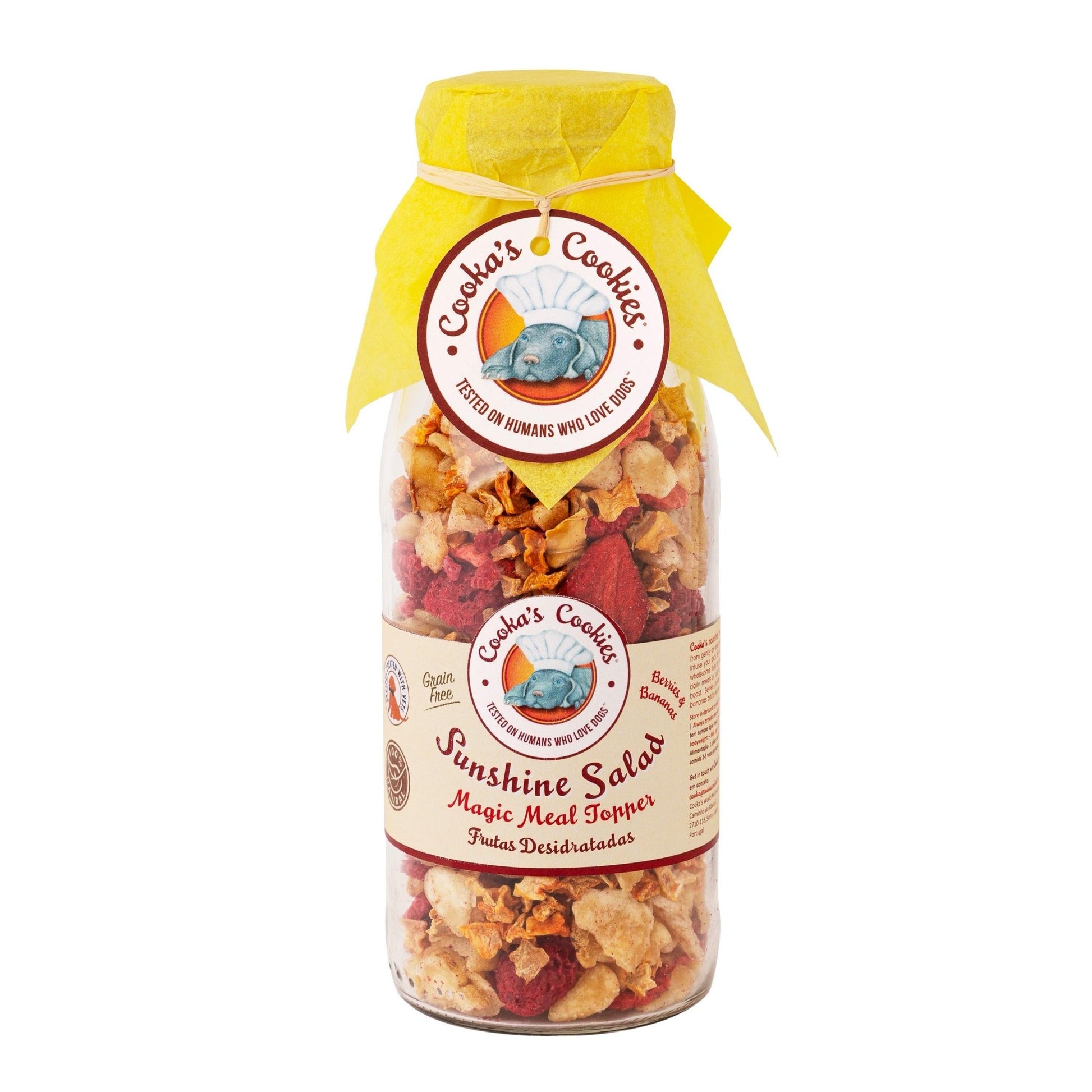 Cooka´s Cookies | Sunshine Salad - Luchtgedroogde fruitmix - Golden Poms