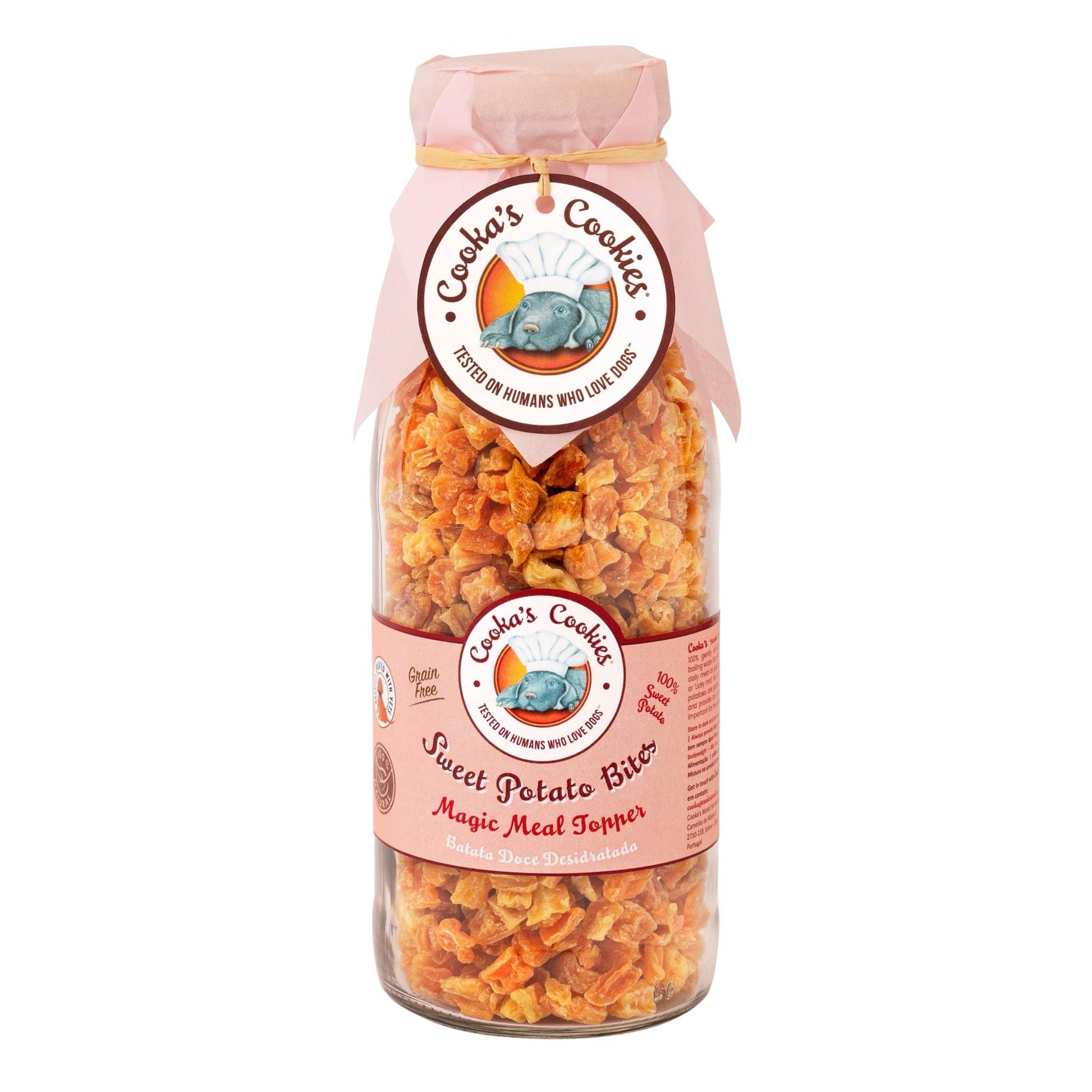 Cooka´s Cookies | Sweet Potato Bites - Luchtgedroogde maaltijdtoppers - Golden Poms