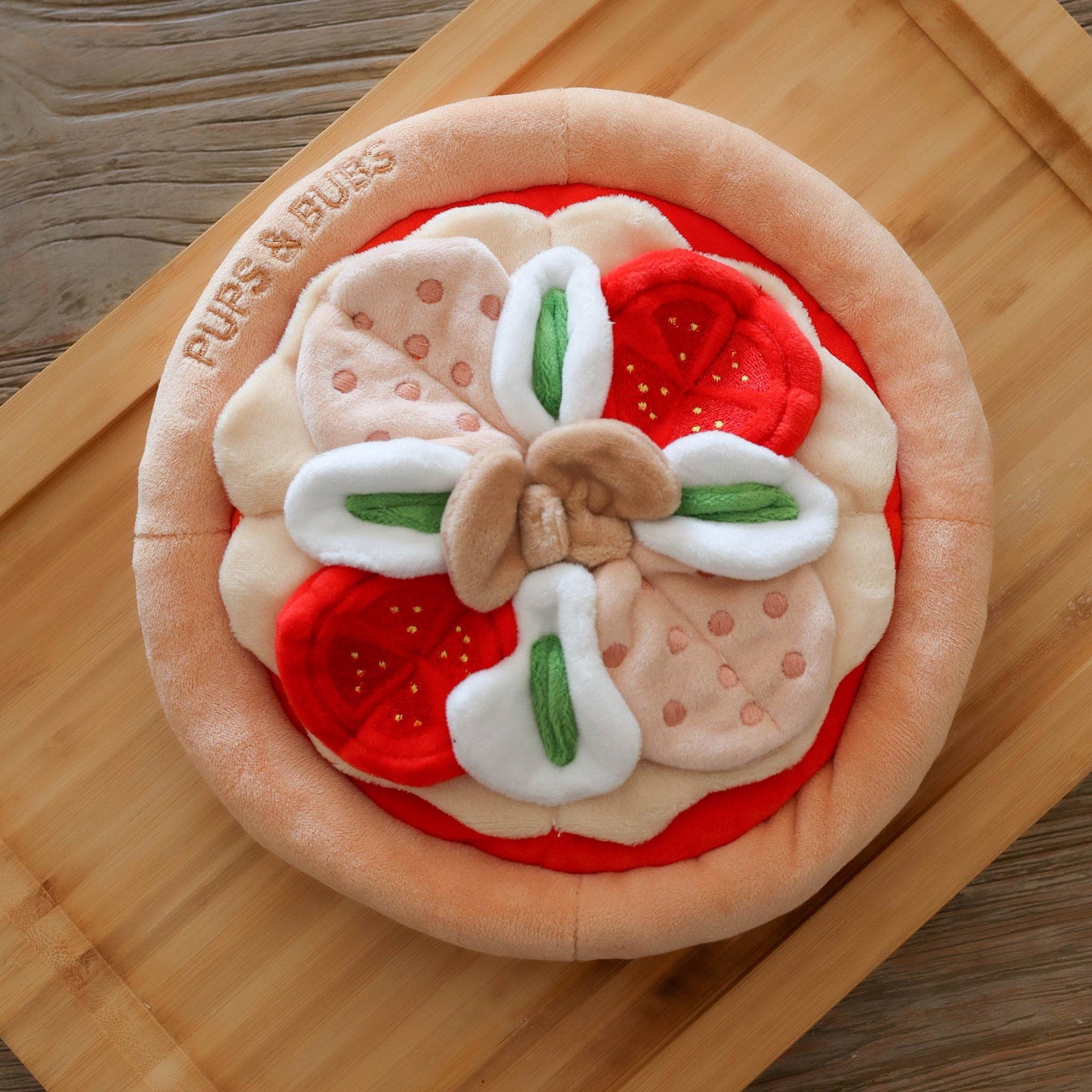 Pups & Bubs – Pepperoni Pizza Snuffelmat | Neuswerk | Verrijking | Interactief Speelgoed