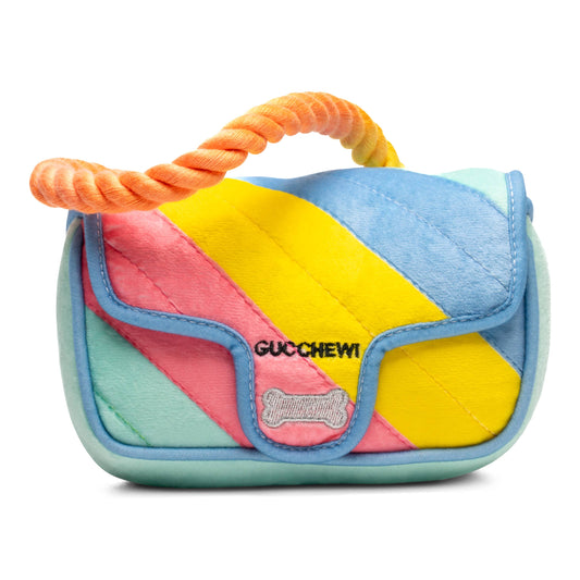 Muttzie | Gucchewy Rainbow Purse Hondenspeelgoed