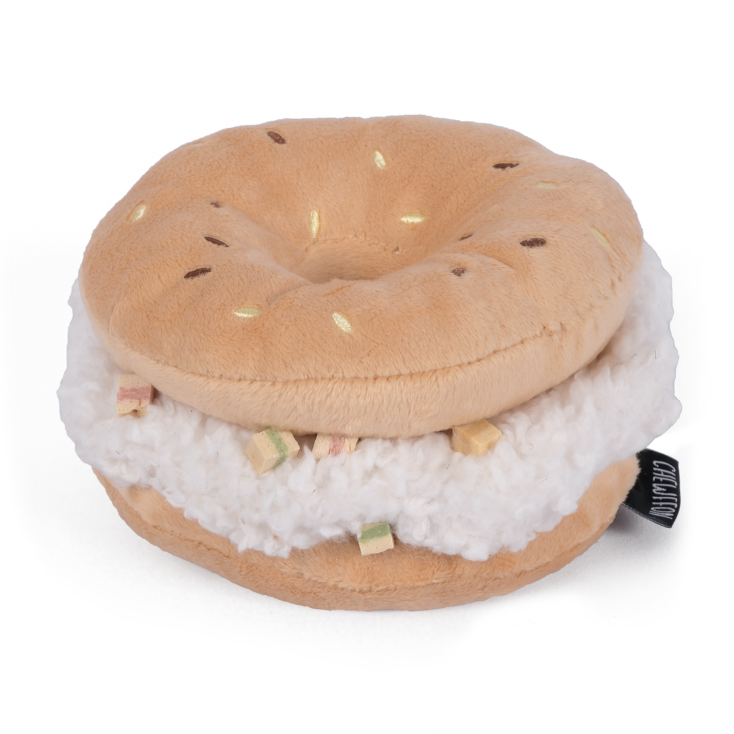 CHEWFFON – Bagel Pluche Piepend Hondenspeelgoed