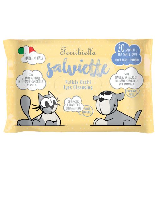 Ferribiella Wet Wipes For Eyes - Golden Poms