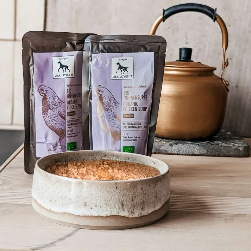 Lila Loves It - Biologische kippensoep voor honden