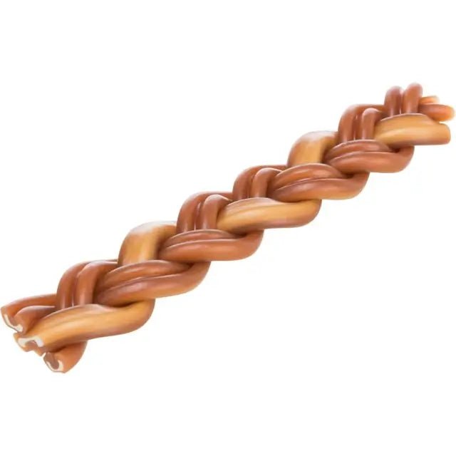 Kauwsnack Bullepees Vlecht - Golden Poms
