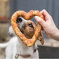 Kauwsnack Hart Kip - Golden Poms