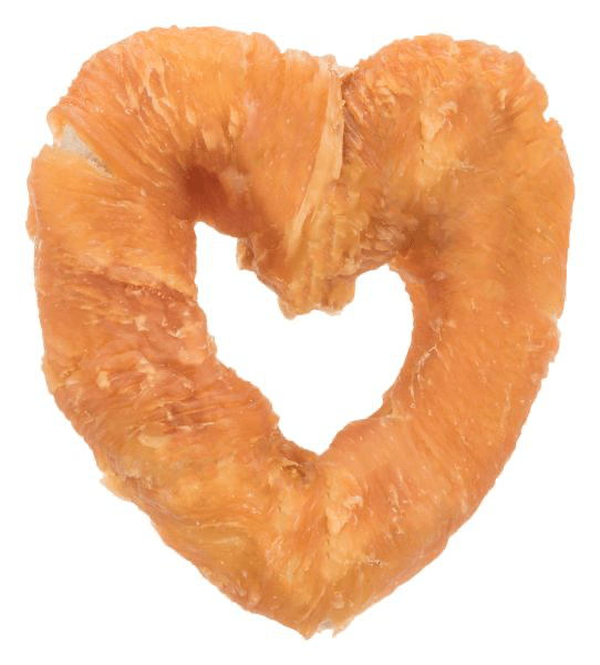 Kauwsnack Hart Kip - Golden Poms