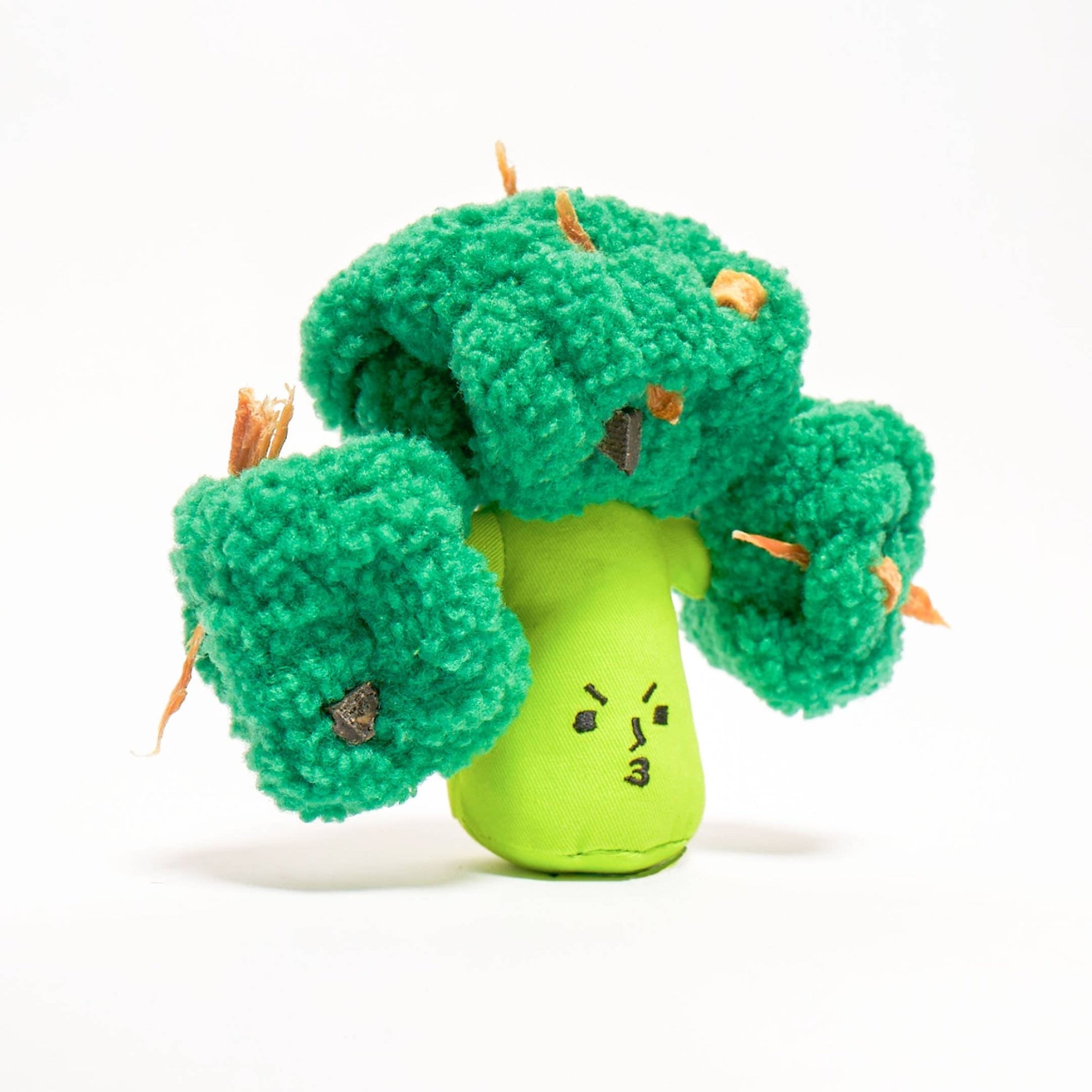 The Furryfolks | Snuffelspeelgoed – Broccoli - Golden Poms