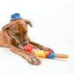 The Furryfolks | Snuffelspeelgoed - Surfer Hooman - Golden Poms