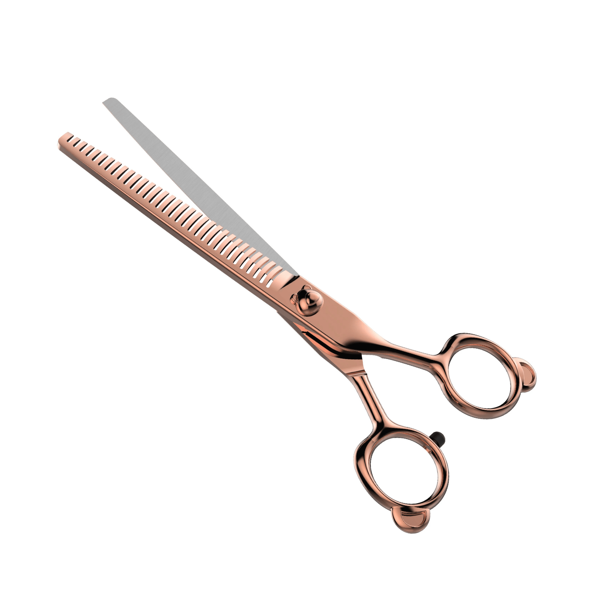 WindarePro - Moe Bear Rosegold | Effileer Schaar - Golden Poms