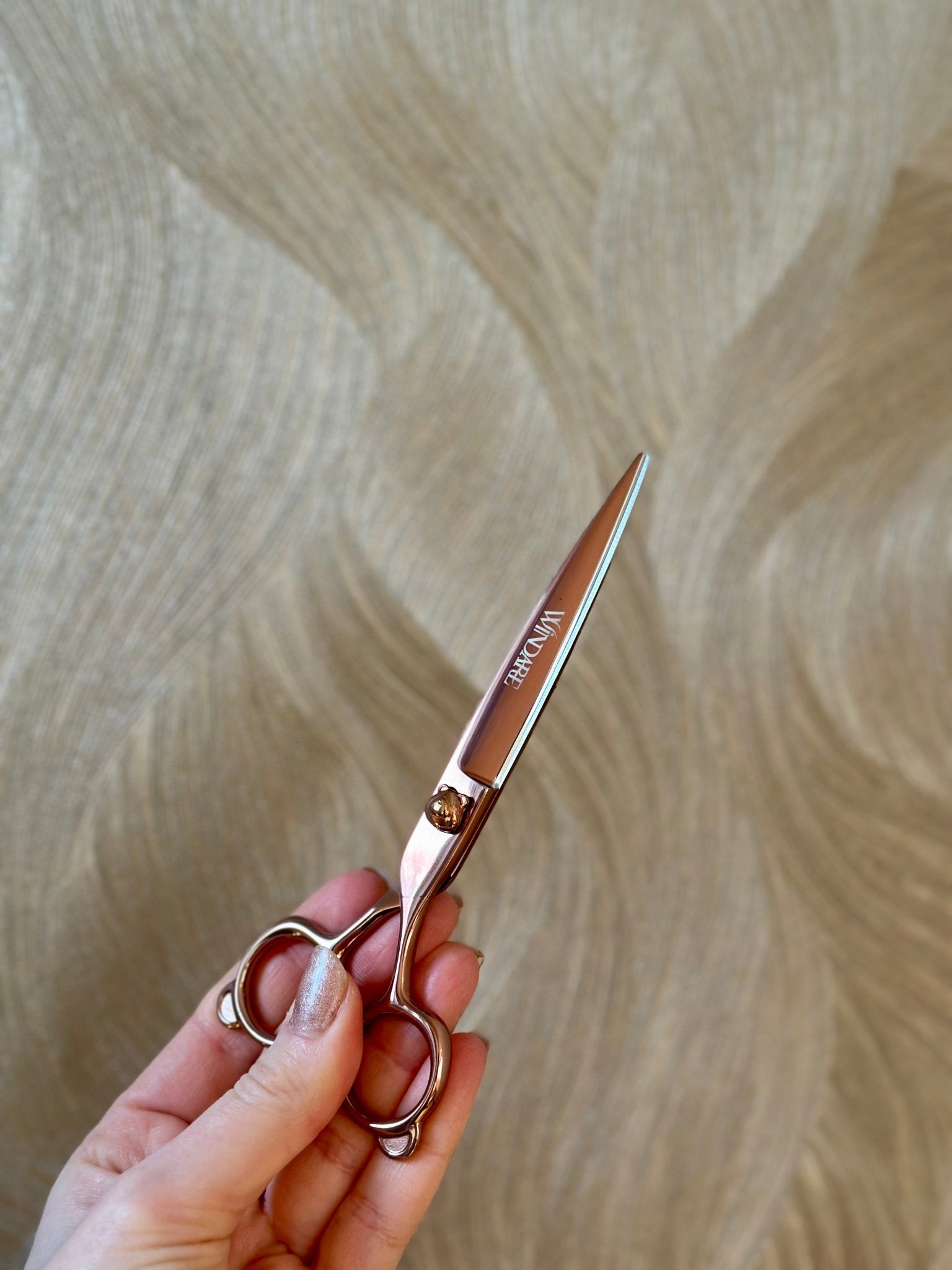WindarePro - Moe Bear Rosegold | Rechte Schaar - Golden Poms