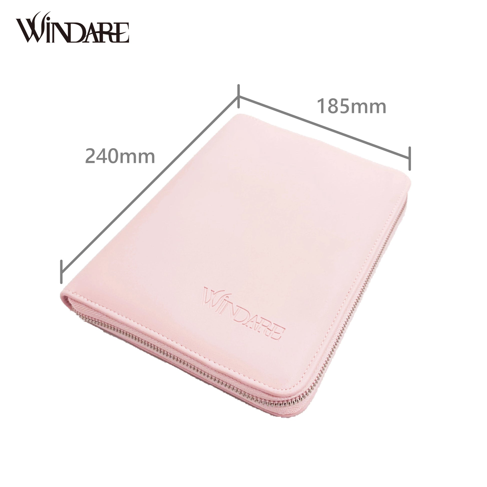 WindarePro - Scissors Bag | Licht Roze - Golden Poms