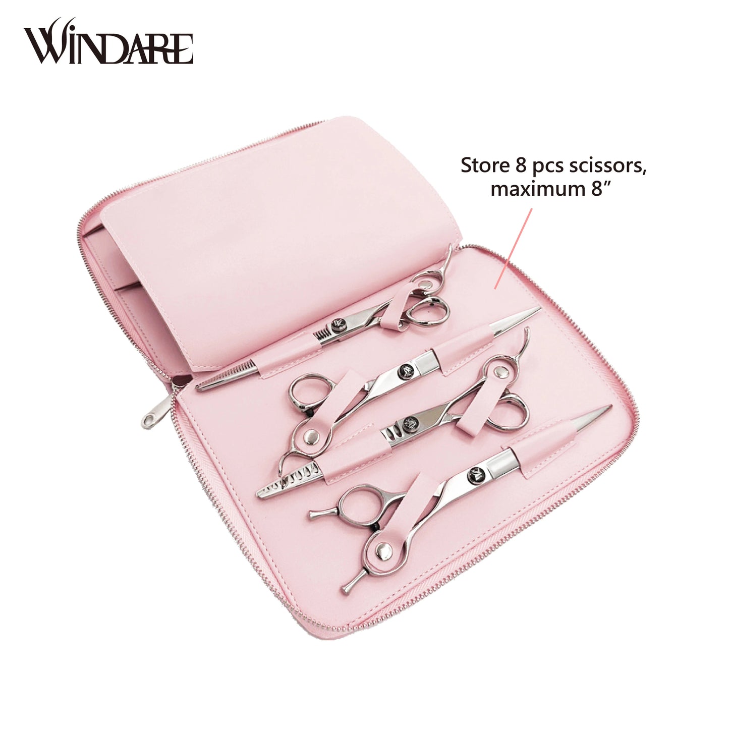 WindarePro - Scissors Bag | Mintgroen - Golden Poms
