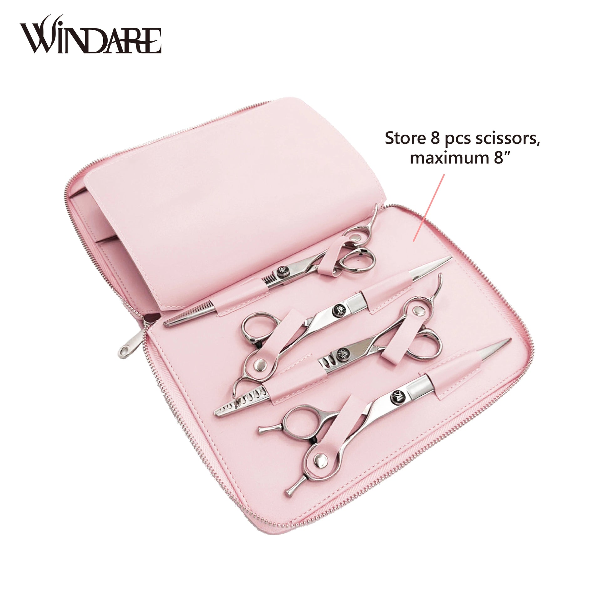 WindarePro - Scissors Bag | Mintgroen - Golden Poms