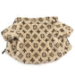 Zacht jasje met print beige - Golden Poms