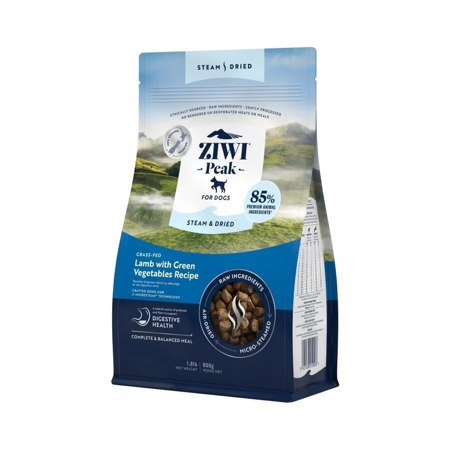 Ziwi Peak | Steam & Dried hondenvoeding Lam - Golden Poms