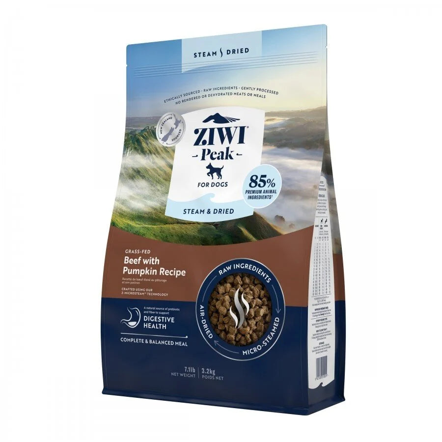 Ziwi Peak | Steam & Dried hondenvoeding Rund